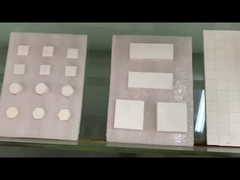 Κεραμικό υποστηρίζοντας πιάτο αντι αντίκτυπου σκαφών της γραμμής κεραμικών κεραμιδιών συνήθειας 20% Zirconia