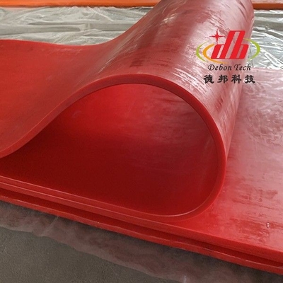 Urethane φύλλων πολυουρεθάνιου 70A 80A 90A λαστιχένιο φύλλο σκαφών της γραμμής αντίκτυπου